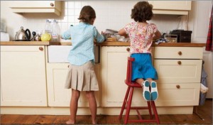 children-doing-chores